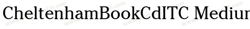 CheltenhamBookCdITC Medium字体转换